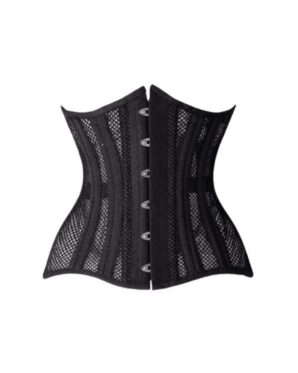 Open Cup Fishnet Curvy Corset Body Shaper