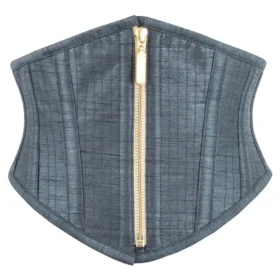 WT-97 CHARCOAL GREY WASPIE BELT