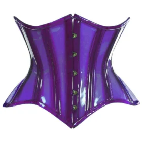 Waist Cincher For Dress Curvy Underbust Purple Corset