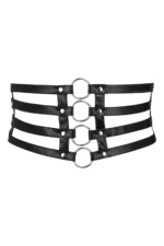 Underbust Corset Strappy Belt in Gothic Style