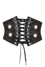 Underbust Steampunk Corset Belt in Brocade