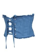 Underbust Denim Corset Waist Belt