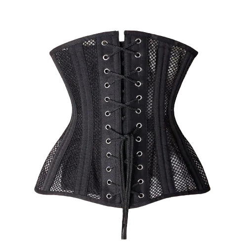 Open Cup Fishnet Curvy Corset Body Shaper