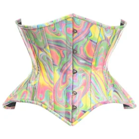 Waist Cincher Corset For Dress Steel Boned Underbust Curvy Cut