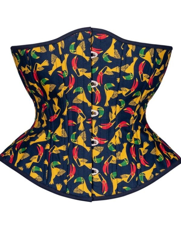 Extreme Blue Corset Regular Curvy