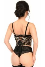 Open Cup Velvet Underbust Corset