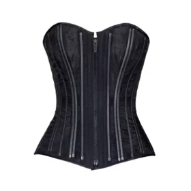 Gothic Steel Boned Overbust Curvy Corset