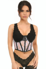 Lace Open Cup Halfbust Corset