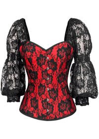 Lace corset