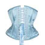 Hourglass Corset In Regular Blue Silhouette