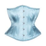 Hourglass Corset In Regular Blue Silhouette