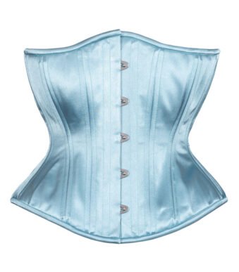 Hourglass Corset In Regular Blue Silhouette