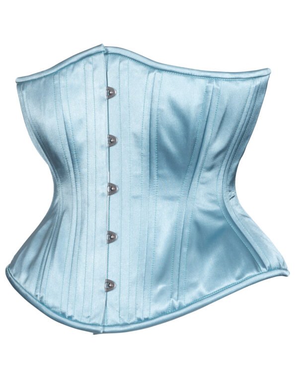 Hourglass Corset In Regular Blue Silhouette