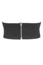 Underbust Faux Leather Corset Belt