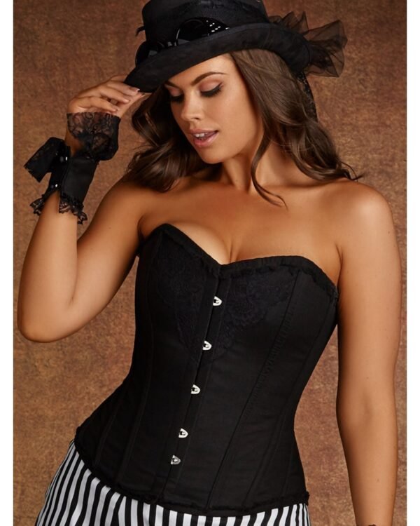 Hips and Curves Steel Boned Corset in Plus Size For Curvy Women