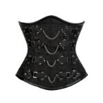 Underbust Steampunk Curvy Corset For Curvy Lady