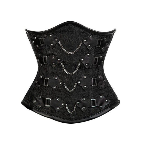 Underbust Steampunk Curvy Corset For Curvy Lady