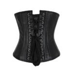 Open Bust Corset Curvy Faux Leather