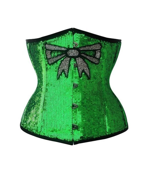 Underbust Sequin Curvy Corset