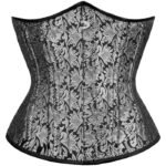 Open Bust Corset Steel Boned Waist Training Curvy Torso