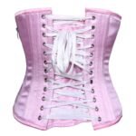 Underbust Satin Steel Boned Hourglass Curvy Corset