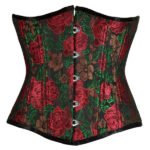 Underbust Brocade Steel Boned Curvy Corset