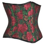 Underbust Brocade Steel Boned Curvy Corset