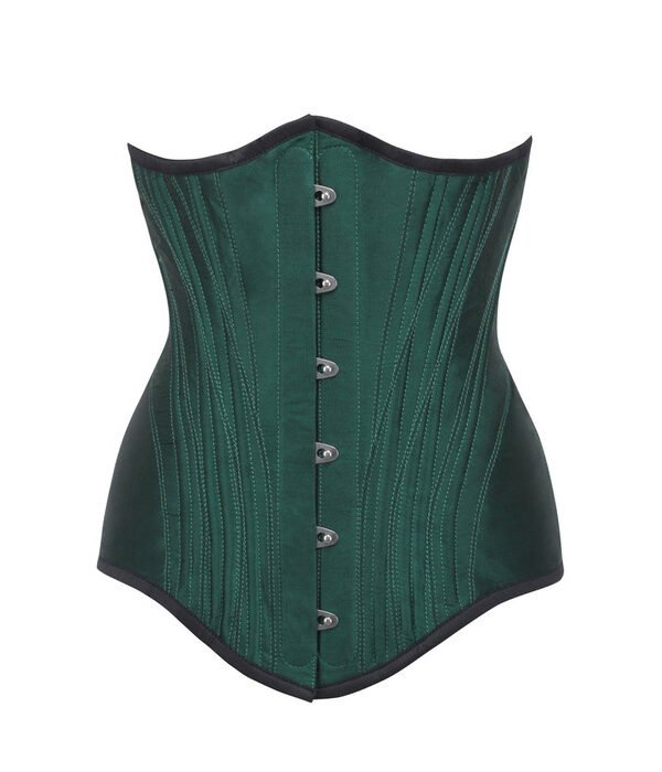 Underbust Curvy Corset Steel Boned Waist Trainer Corset