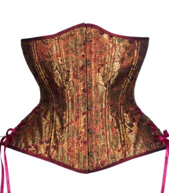 Hourglass Brocade Curvy Corset