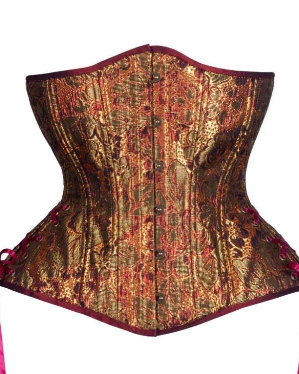Hourglass Brocade Curvy Corset