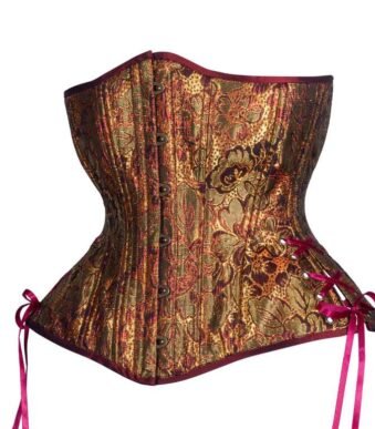 Hourglass Brocade Curvy Corset