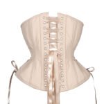 Hourglass Beige Cotton Curvy Corset