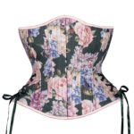 Hourglass Plus Size Floral printed Cotton Curvy Corset