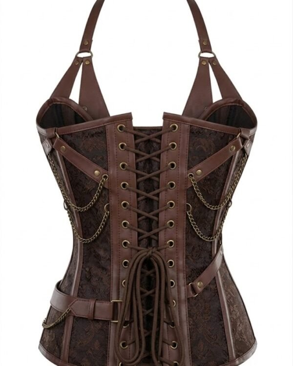 Victorian Steampunk Overbust Gothic Corset curvycorset.com
