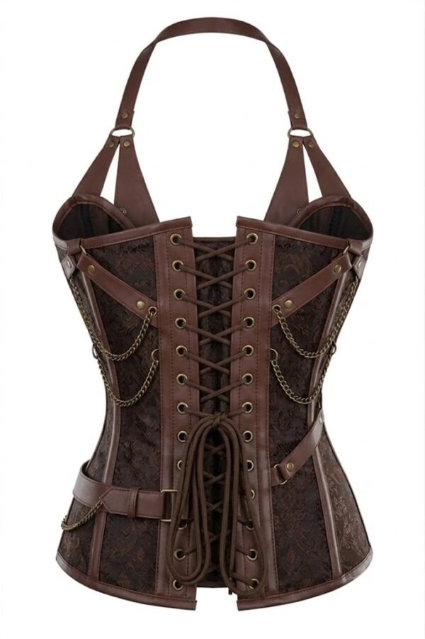 Victorian Steampunk Overbust Gothic Corset curvycorset.com