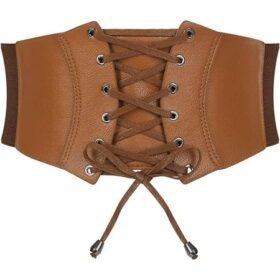 Underbust Corset Wide Waspie Waist Belt for Dress