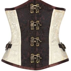 Steampunk Underbust Brocade Corset