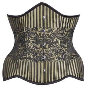 Brocade Curvy Waist Training Steampunk Corset