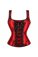 Women’s Laced-Up Satin Gothic Corset curvycorset.com
