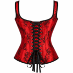 Women’s Laced-Up Satin Gothic Corset curvycorset.com