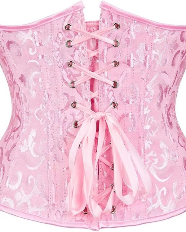 Flower Tapestry Brocade Underbust Corset curvycorset.com