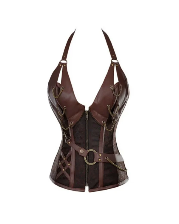 Victorian Steampunk Overbust Gothic Corset curvycorset.com