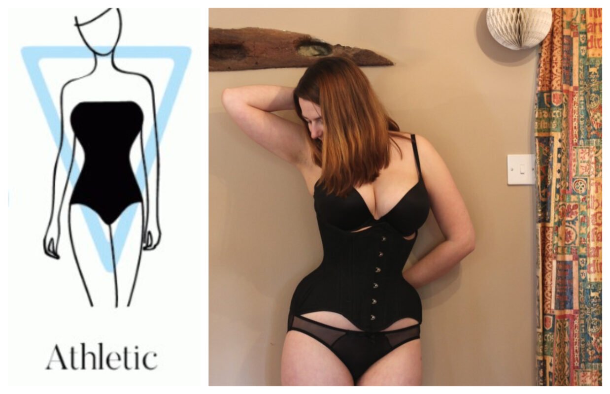 atheletic body for corset