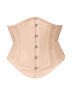 Open Bust Beige Waspie Corset