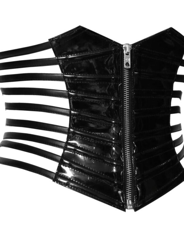 Open Bust Black Waist Cincher Fashion Corset
