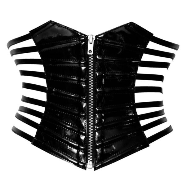 Open Bust Black Waist Cincher Fashion Corset