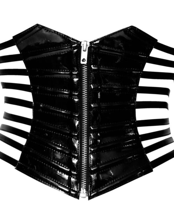 Open Bust Black Waist Cincher Fashion Corset