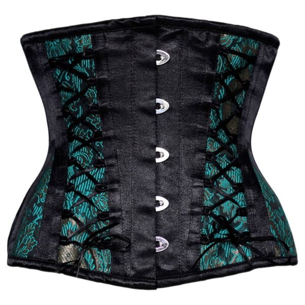 Open Bust Jacquard Steel Boned Waist Reducing Corset