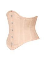 Open Bust Beige Waspie Corset