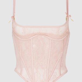 Open Cup Bustier Lace Cupless Corset